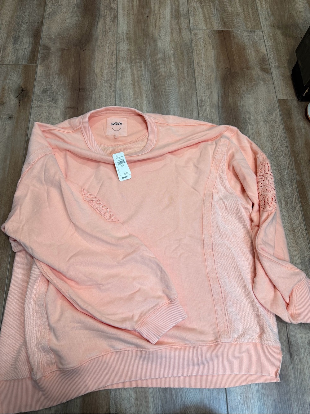 aerie Peach Crewneck Sweatshirt